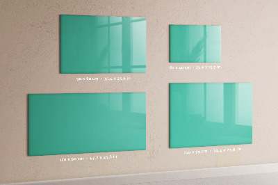 Magnettafel Türkis