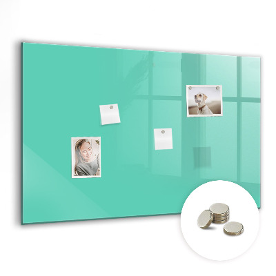 Magnettafel Türkis