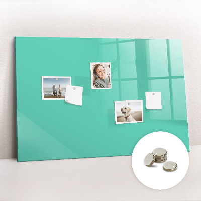 Magnettafel Türkis