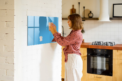 Magnettafel Farbe blau