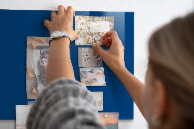 Magnettafel Blaue Farbe