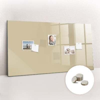 Magnetwand Beige Farbe