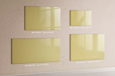 Magnettafel Creme farben