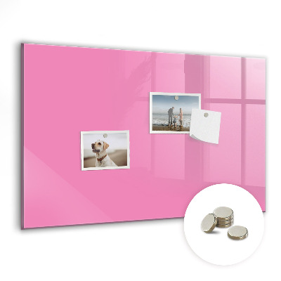 Magnettafel Pinke Farbe