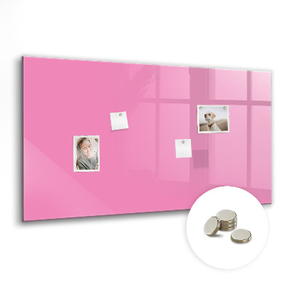 Magnettafel Pinke Farbe