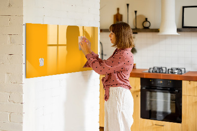 Magnettafel Farbe goldgelb