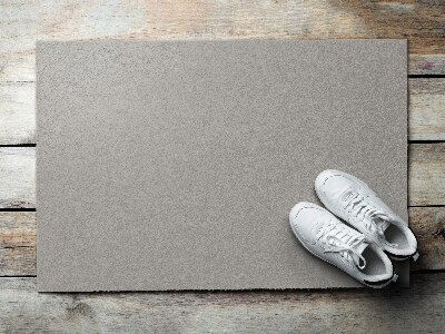 Fußmatte bedrucken Silber grau