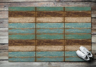 Fußmatte haustür Holzmuster