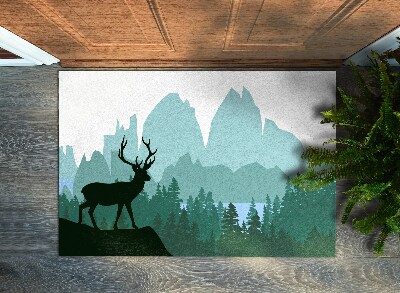 Türvorleger Wald Reh