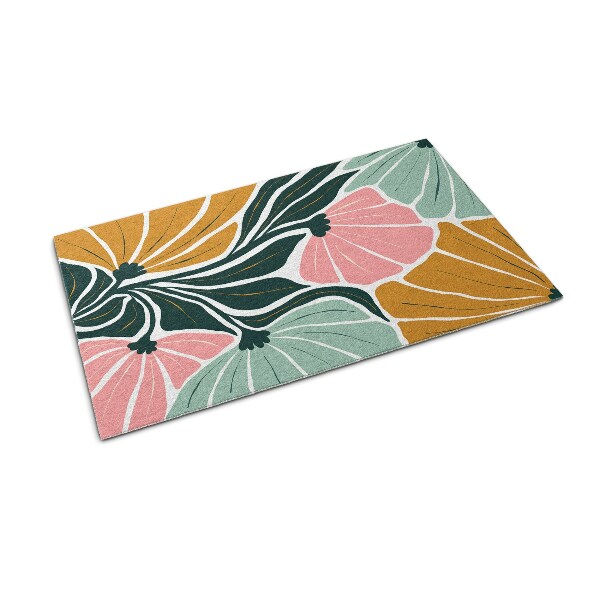 Fußmatte Geometrische Blüten