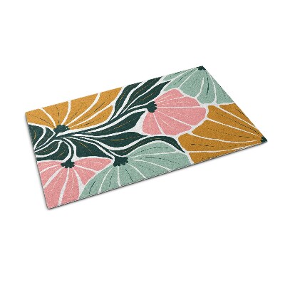 Fußmatte Geometrische Blüten