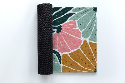 Fußmatte Geometrische Blüten