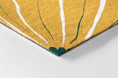 Fußmatte Geometrische Blüten
