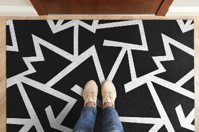 Fußmatte haustür Geometrische Linien