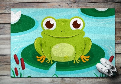 Fussmatte innen Süßer Frosch