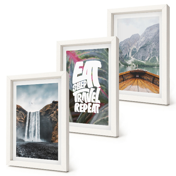 Bilderwand Wasserfallberge, Naturreisen, Bootsfahrt und Vegetation