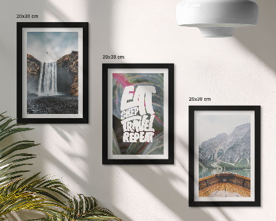 Bilderwand Wasserfallberge, Naturreisen, Bootsfahrt und Vegetation