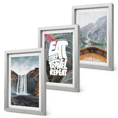 Bilderwand Wasserfallberge, Naturreisen, Bootsfahrt und Vegetation