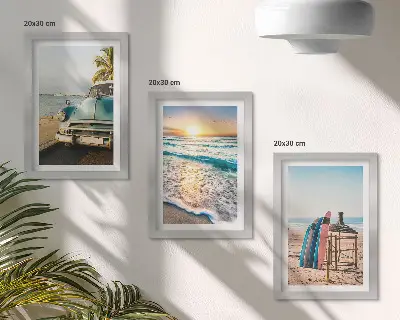 Fotowand Sonnenuntergang über dem Meer im Miami-Urlaub