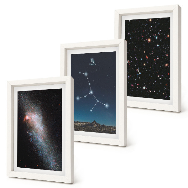 Fotowand Blick auf die Galaxie im Sternbild Jungfrau – Universum
