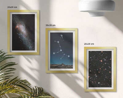 Fotowand Blick auf die Galaxie im Sternbild Jungfrau – Universum