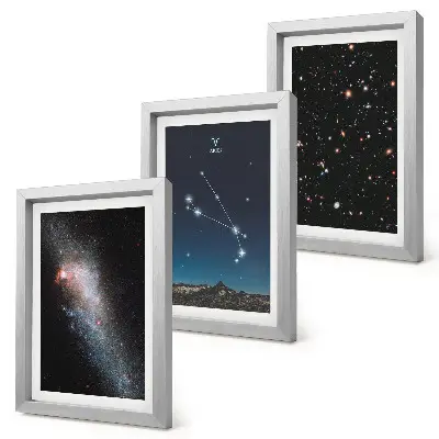 Fototapete kosmische Galaxien-Landschaften mit dem Sternbild Widder