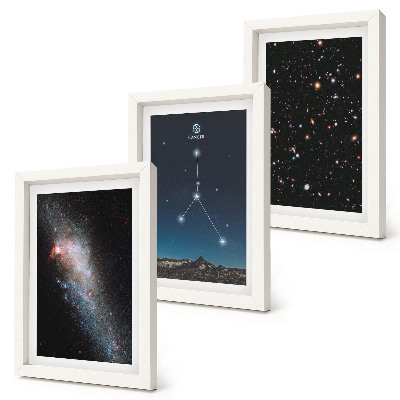 Fotowand Weltraum mit der Galaxie und den Sternen des Sternbilds Krebs