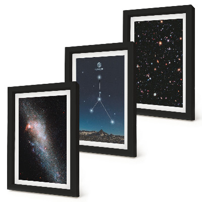 Fotowand Weltraum mit der Galaxie und den Sternen des Sternbilds Krebs