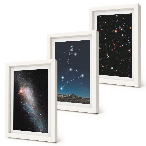 Fotowand Sternbild Löwe, Galaxie und Weltraum