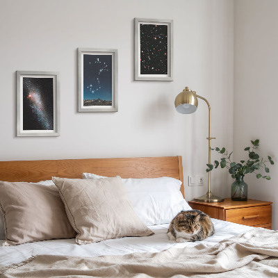 Bilderwand Kosmische Landschaften von Galaxien und dem Sternbild Skorpion