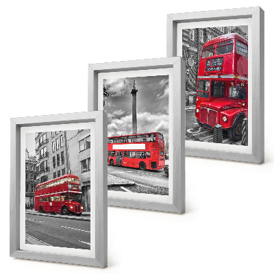 Fotowand Rote Busse im Londoner Stadtbild