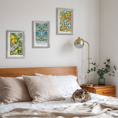Fotowand Zitronenblüten und Orangen nach italienischer Art