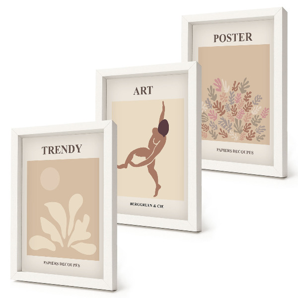Bilderwand Abstrakte Formen und Figuren von Henri Matisse