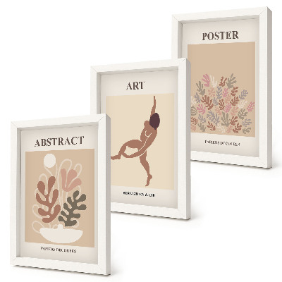 Bilderwand Stilvolle abstrakte Kompositionen von Henri Matisse