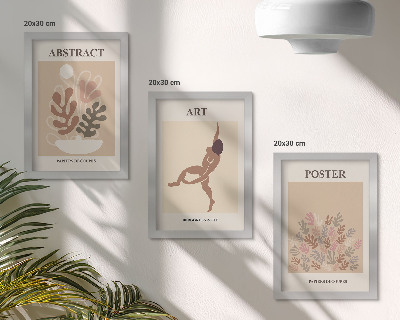 Bilderwand Stilvolle abstrakte Kompositionen von Henri Matisse