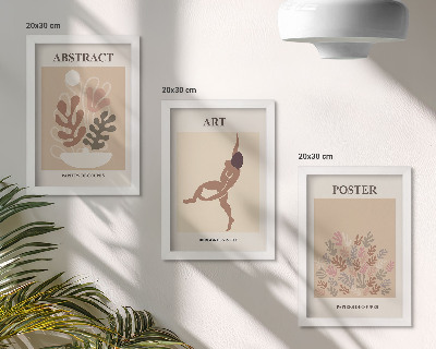 Bilderwand Stilvolle abstrakte Kompositionen von Henri Matisse