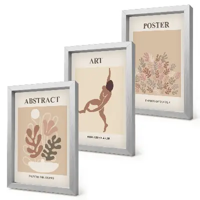 Bilderwand mit stilvollen abstrakten Kompositionen von Henri Matisse