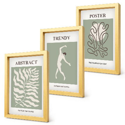 Fotowand Pflanzenmuster in Grüntönen von Henri Matisse