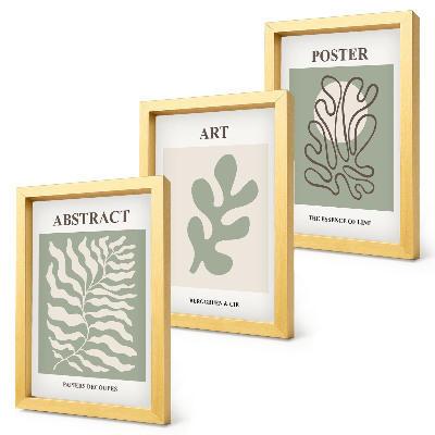 Bilderwand Blumenplakate von Henri Matisse