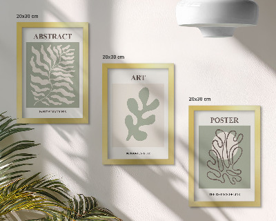 Bilderwand Blumenplakate von Henri Matisse