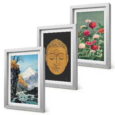Fotowand Japanische Natur und Kultur im Japandi-Stil