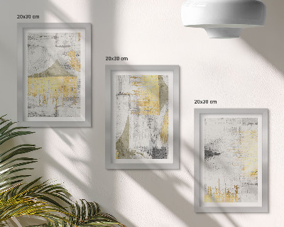 Bilderwand Abstrakte minimalistische modische Malmuster