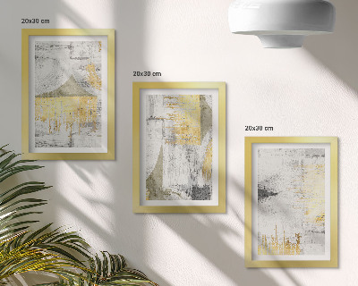 Bilderwand Abstrakte minimalistische modische Malmuster