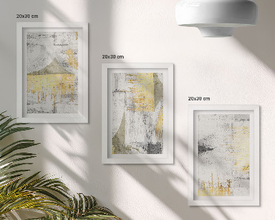 Bilderwand Abstrakte minimalistische modische Malmuster