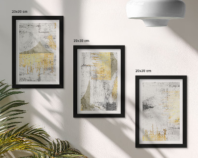 Bilderwand Abstrakte minimalistische modische Malmuster