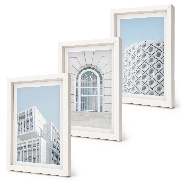 Bilderwand Moderne Architektur: Minimalismus und Geometrie