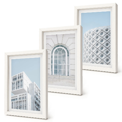 Bilderwand Moderne Architektur: Minimalismus und Geometrie