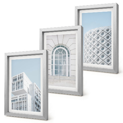 Bilderwand Moderne Architektur: Minimalismus und Geometrie