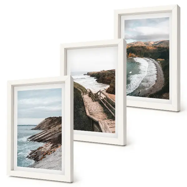 Fotowand mit Meerblick sowie Klippen und Strandlandschaften