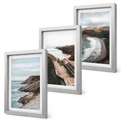 Fotowand Meerblick mit Klippen und Strandlandschaften